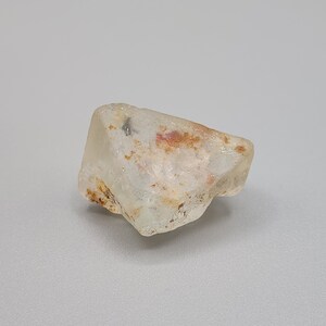 Clear Topaz Crystal with Inclusions from Nigeria