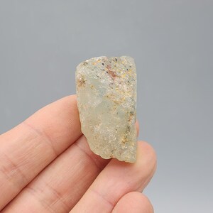 Clear Topaz Crystal with Inclusions from Nigeria