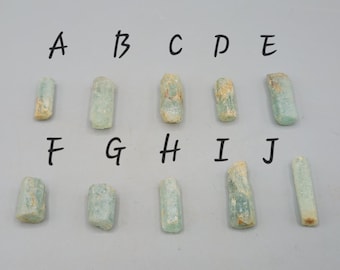 Blue Aquamarine Crystal Rough Cab Rare Specimen Nigeria