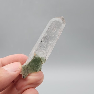 Clear Quartz with Chlorite from Guangdong, China