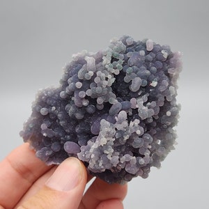 Botryoidal Amethyst Chalcedony with Subtle Purple Tones