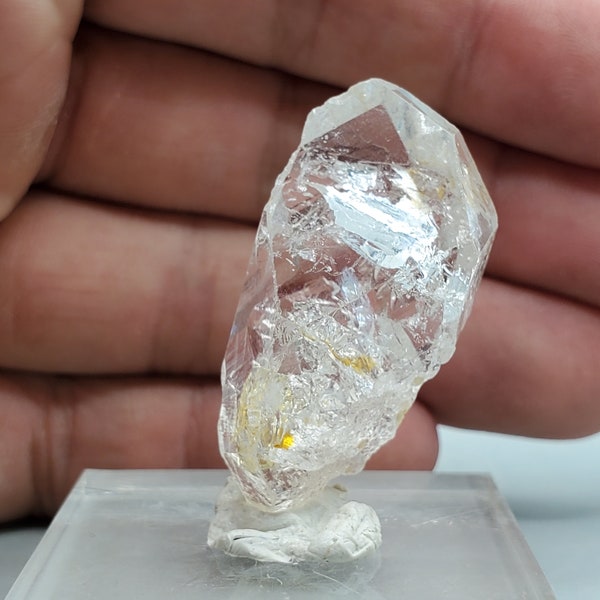 High Quality Clear Fenster Quartz Crystal with Inclusions