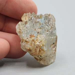 Etched Topaz with Natural Terminations & Blue Zoning – Unique Energy Amplifier from Nigeria