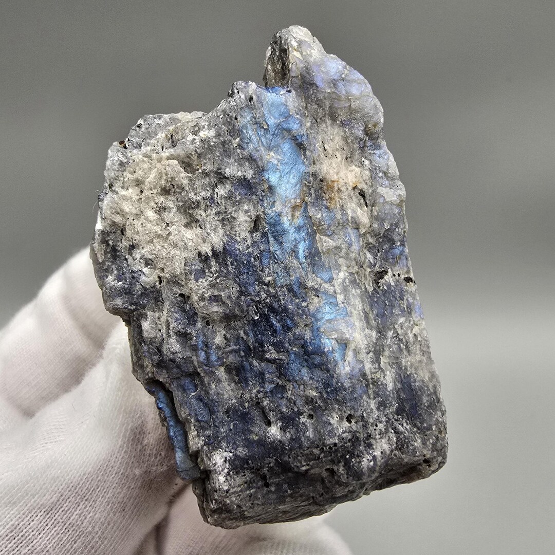 Perthitic Quartz Rare Greenland Blue Flash Perthitic Feldspar – Intense Electric-blue ...