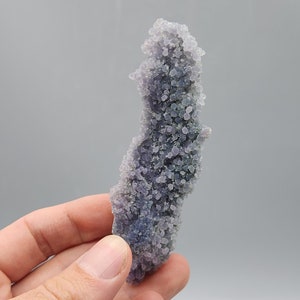 Botryoidal Amethyst Chalcedony with Subtle Green Accents