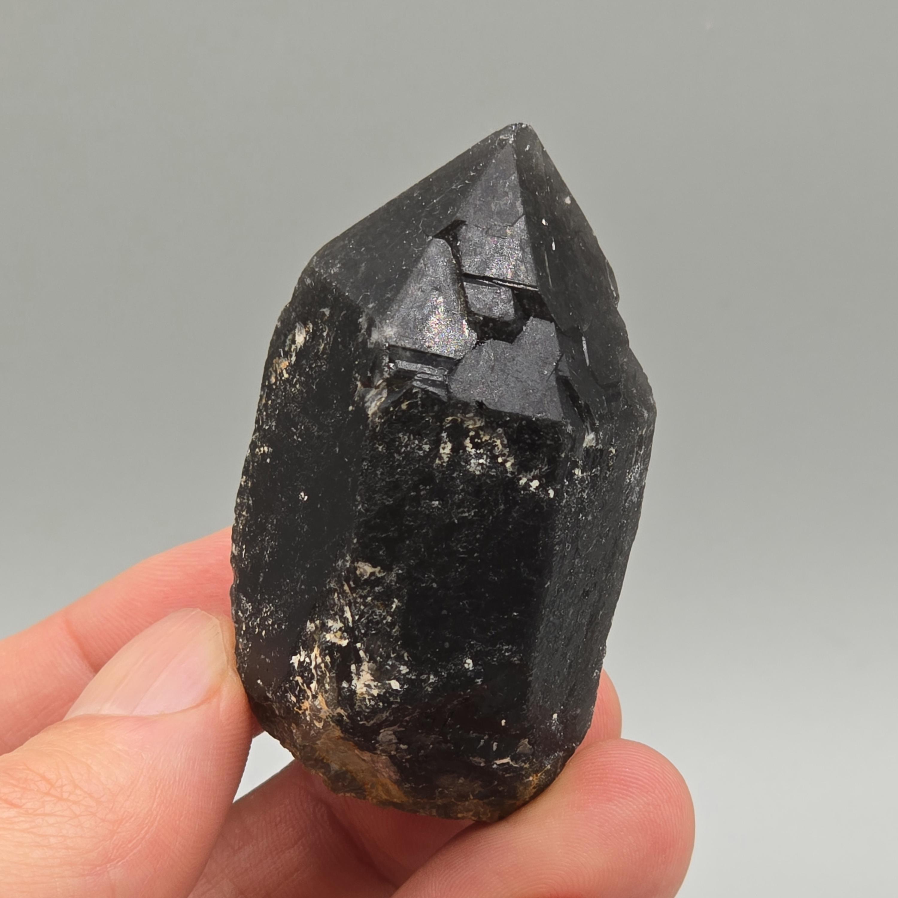 300 G Dunkler Rauchquarz Als Spitzen (28-60 Mm) – AA-Qualität Aus Brasilien, Naturbelassen