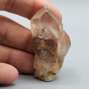 Red Hematite Phantom Quartz