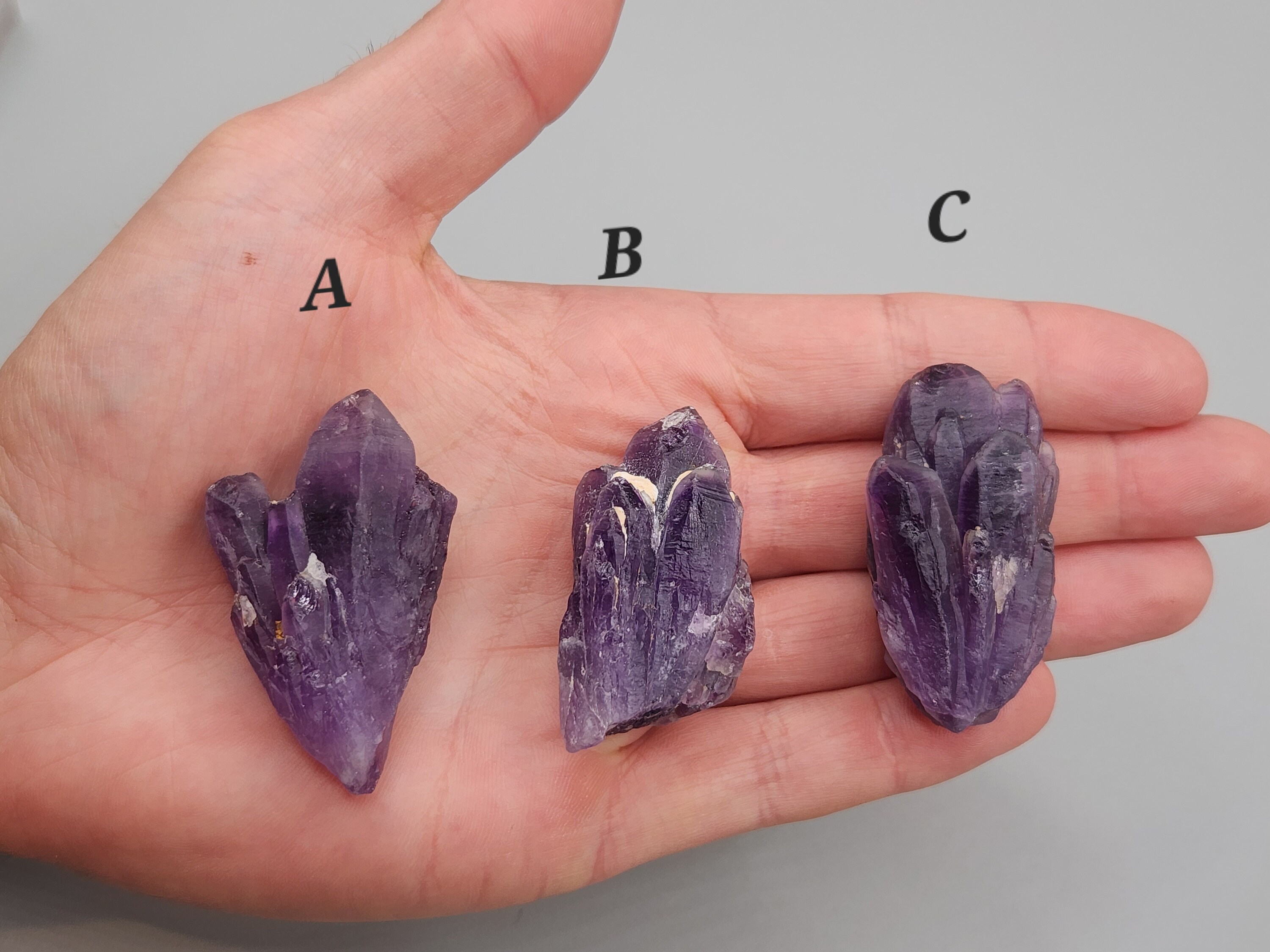 チュチュ クリフス アメジスト クォーツ ポイント ナイジェリア産