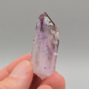 Brandberg Phantom Smoky Amethyst Quartz with Hematite – Goboboseb, Namibia