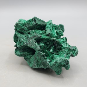 Velvet Malachite with Radiating Fans – Katanga, Congo (69 g)