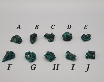 Dioptase Crystal from Kolwezi, Congo