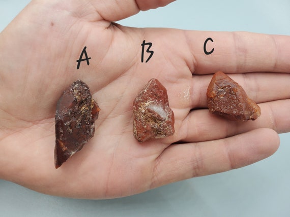 Ferruginous Red Quartz Dragon Quartz Crystal from Morocco