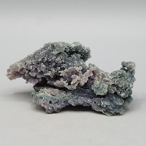 Botryoidal Amethyst Chalcedony with Celadonite Inclusions
