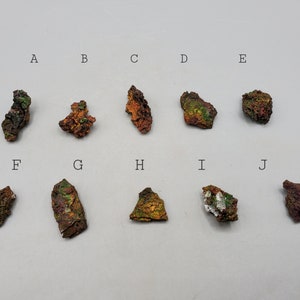 Rainbow Turgite Crystals Iridescent Hematite Goethite