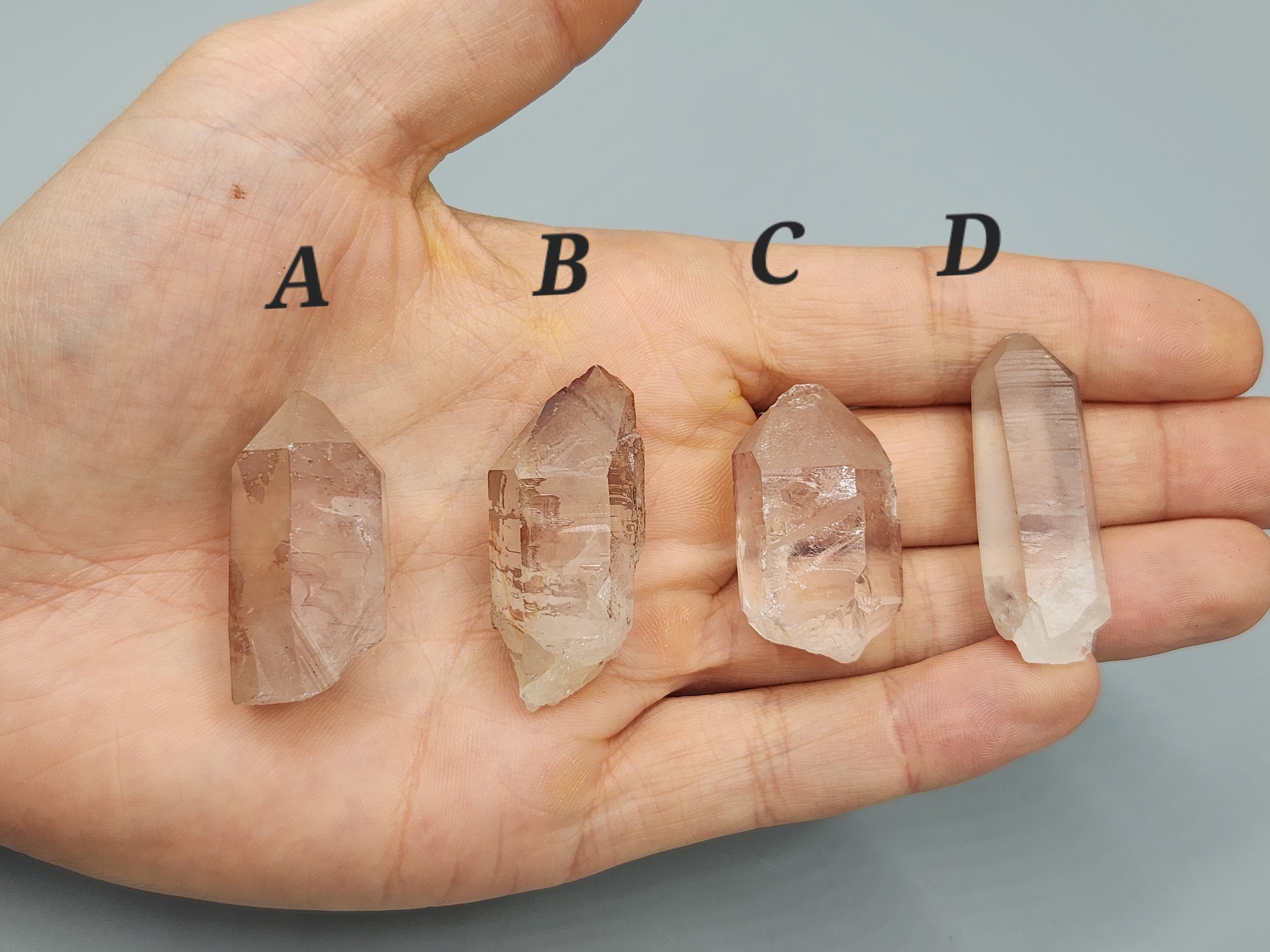 Lithium Quartz Point from Brazil