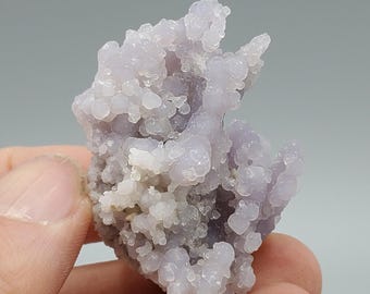 Botryoidaler Lavendel-Chalcedon aus Indonesien