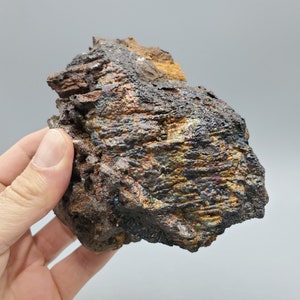 Rainbow Turgite Crystals Iridescent Hematite Goethite