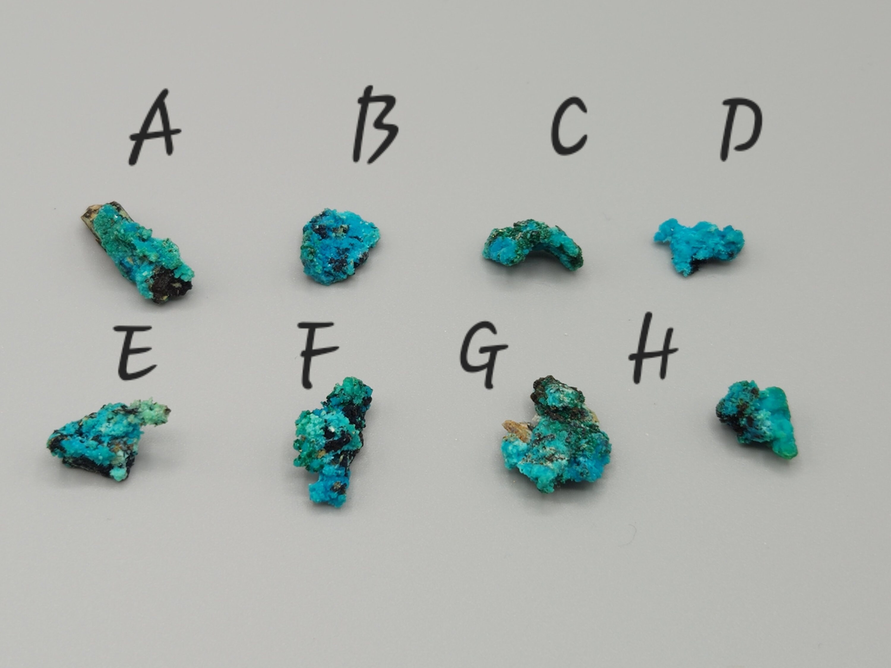 Serpierite Crystal Thumbnail – Nevada