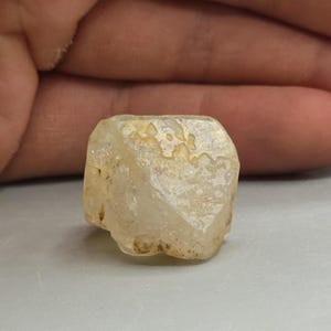 Etched Yellow Topaz with Natural Dissolution Patterns – Nigeria – 20g