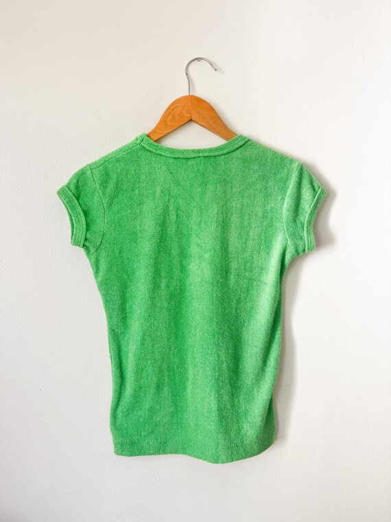 70s Dior Terrycloth Ringer Tee View 3