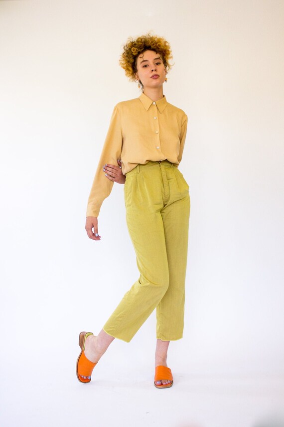 Vintage 90s y2k Silk Blouse