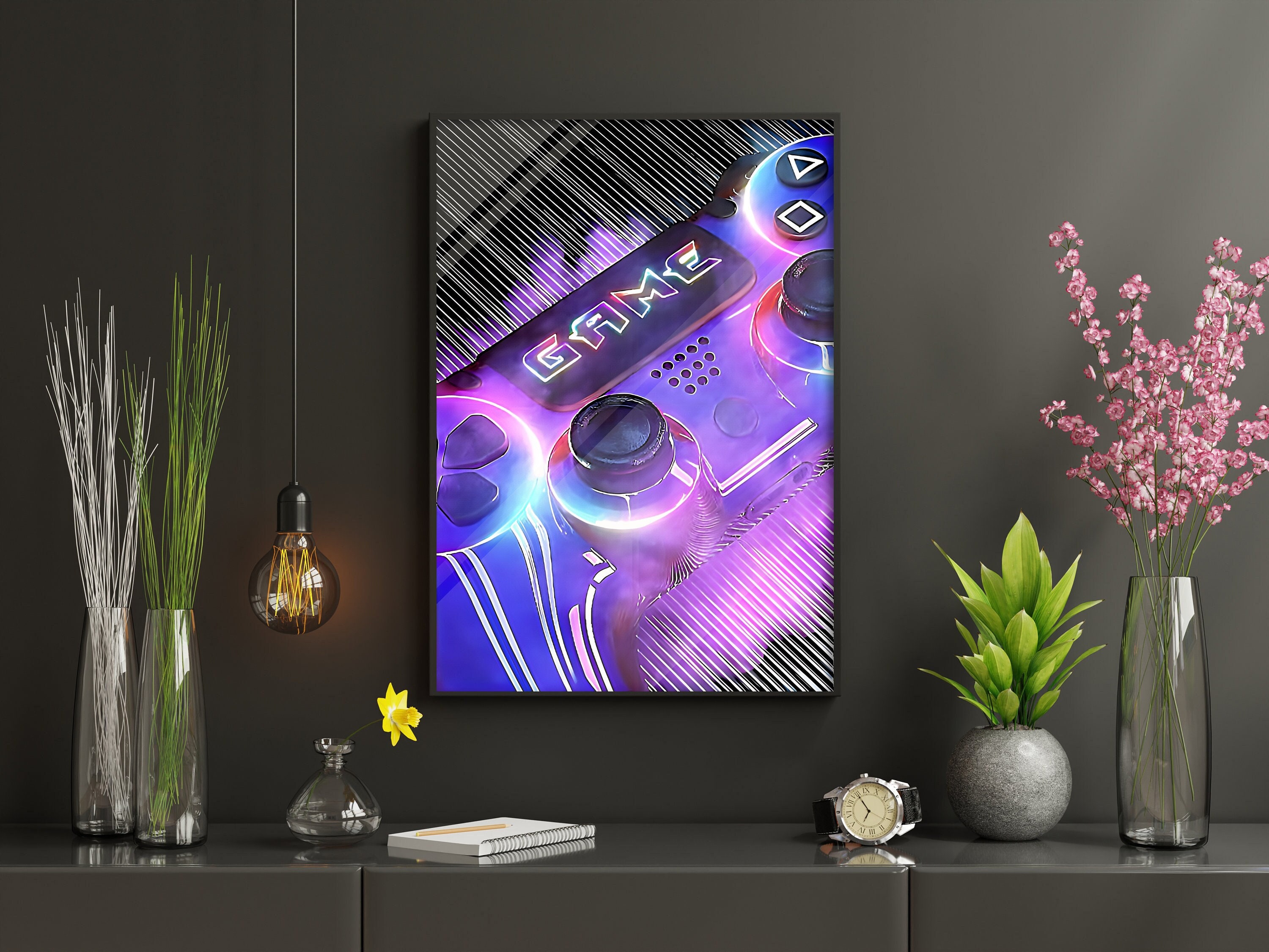 Gaming Poster Printable Video Game Wall Art Digital Video Etsy Australia