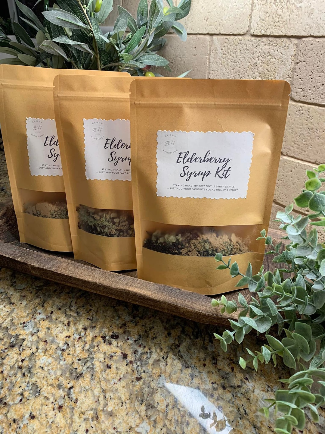 Elderberry Lavender Syrup Kits Etsy