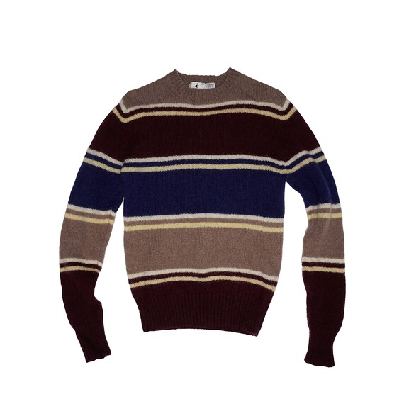 Jockey 90's Wool Striped Sweater - image 1