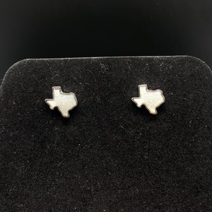 Texas clear white studs