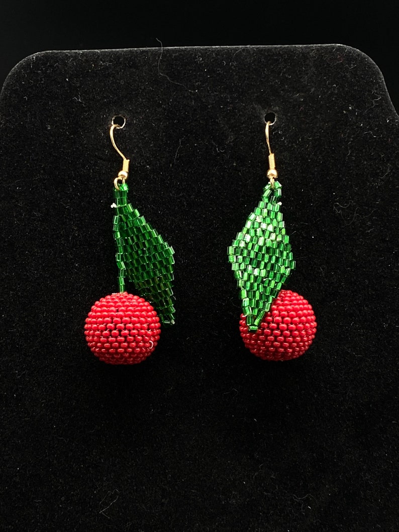 Cherry earrings