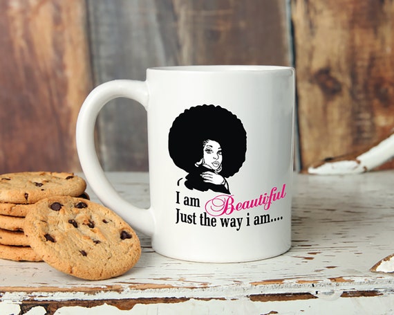 I am beautiful mugs unique coffee mugs Wedding gifts | Etsy