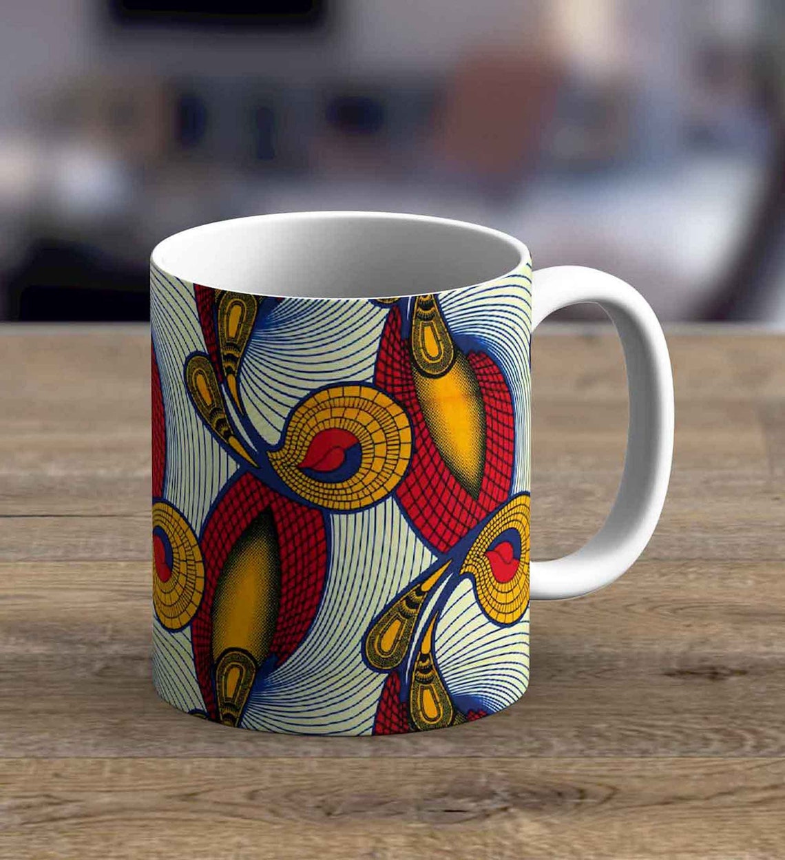 Fabric 18 African Style Mug Coffee Mug Gift African Print Etsy