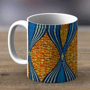 Fabric 3 - Coffee Mug Gift, Coffee Gift, wedding gifts, unique coffee mugs, printed mugs, Ankara gifts mugs, Best Seller