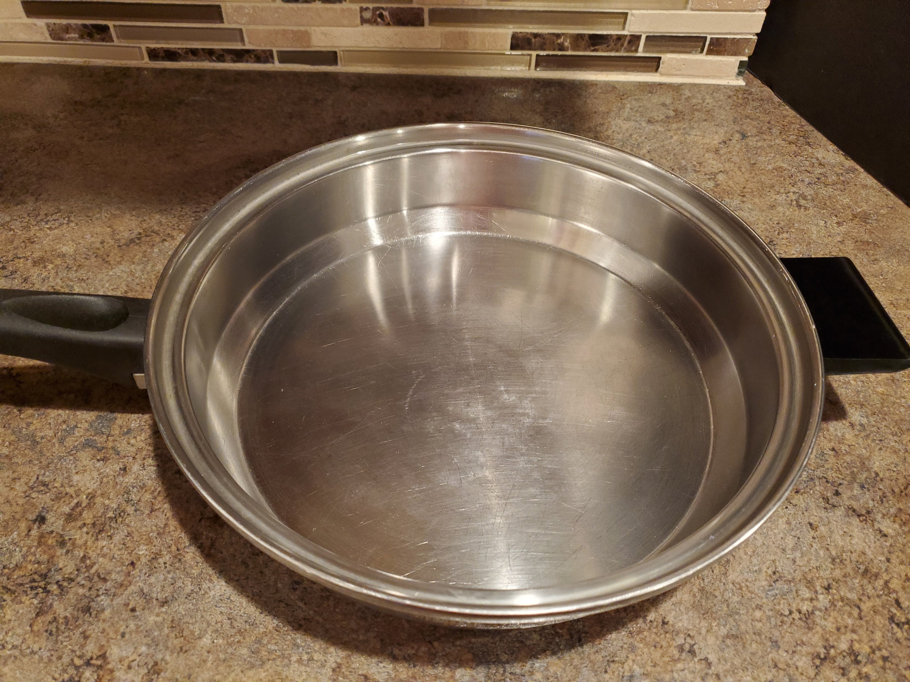 Vintage Lustre Craft 10 Piece Set Stainless Steel Cookware Etsy