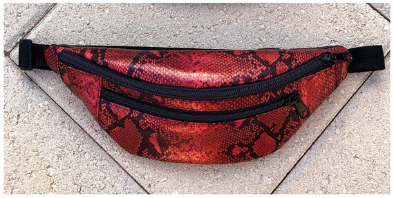 snake fanny pack