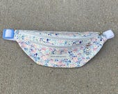 Motivational-Holic Fanny Pack with two zipper Flowers Floral