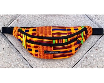 kente fanny pack