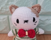 Sweet Crochet Friends cat