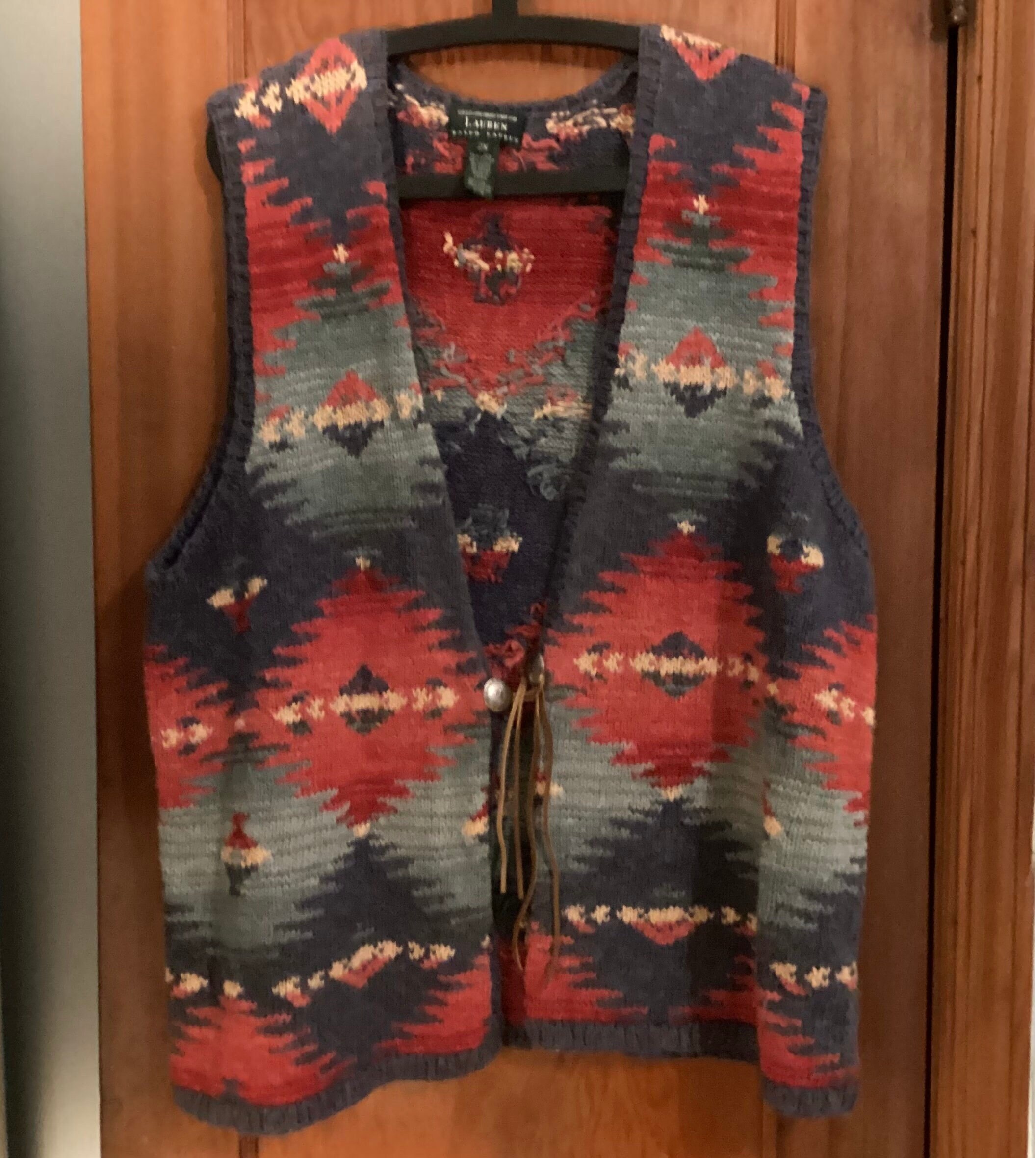 Ralph Lauren 2X Sweater Vest - Etsy UK