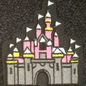 Disney Disneyland Disney World – Castle – Patches – Iron On Embroidered Patch