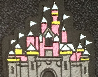 Disney Disneyland Disney World – Castle – Patches – Iron On beschrosente Patch