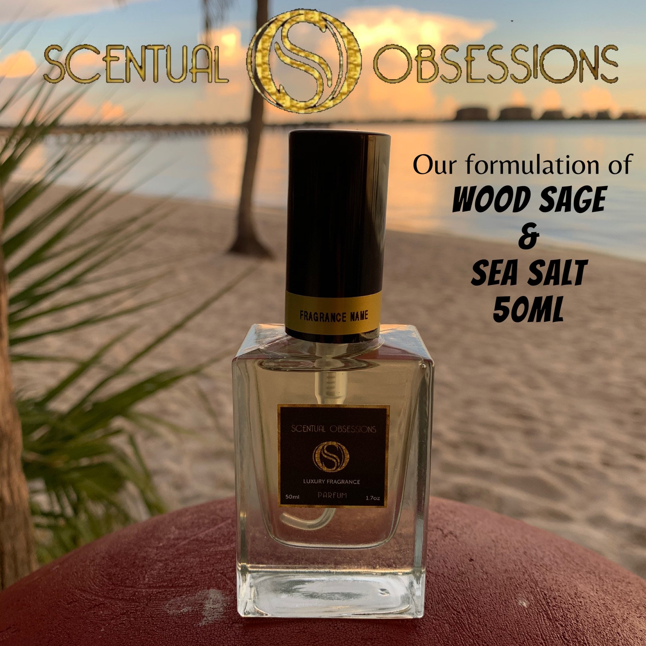 Wood Sage & Sea Salt Luxury Parfum 50ml | Etsy