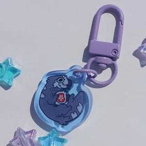 Little Fruitaden Acrylic Keychain | Cute Dinosaur item | 1 x 1 inches