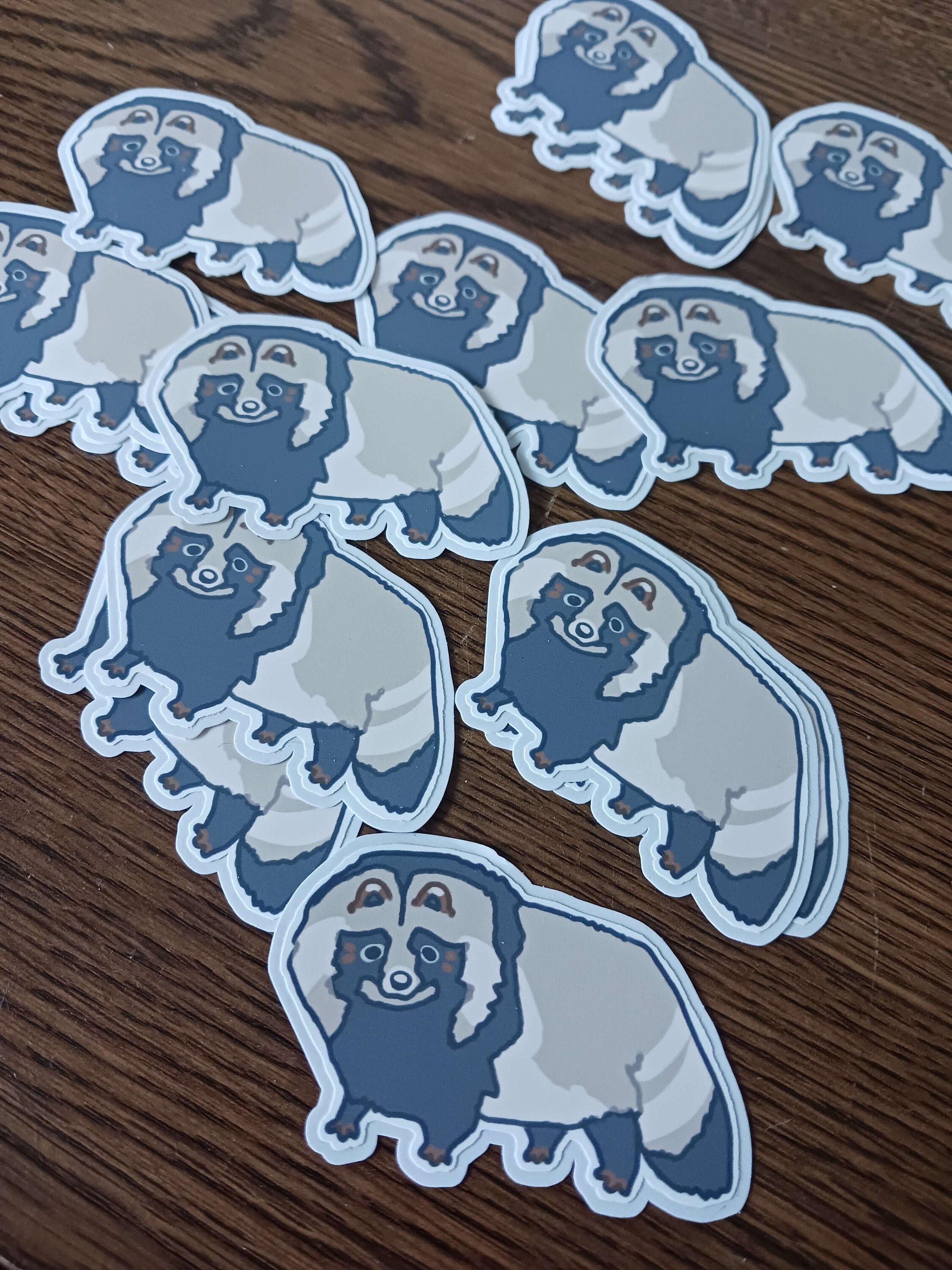 Little Tanuki Sticker | Matte Japanese Raccoon Dog - Etsy