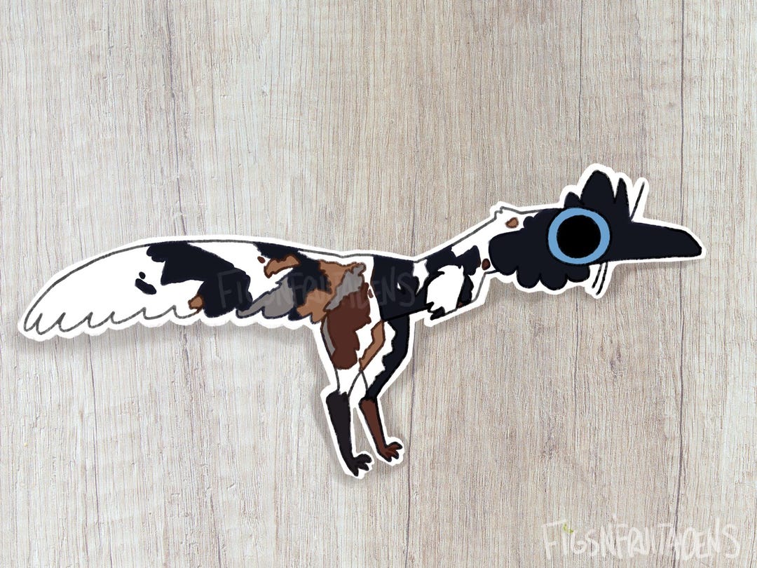 Bitaw Sticker Bitty Bonapartenykus Sticker | Matte Dinosaur Laptop Decal - Etsy