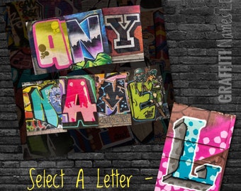Graffiti Letter Art Etsy