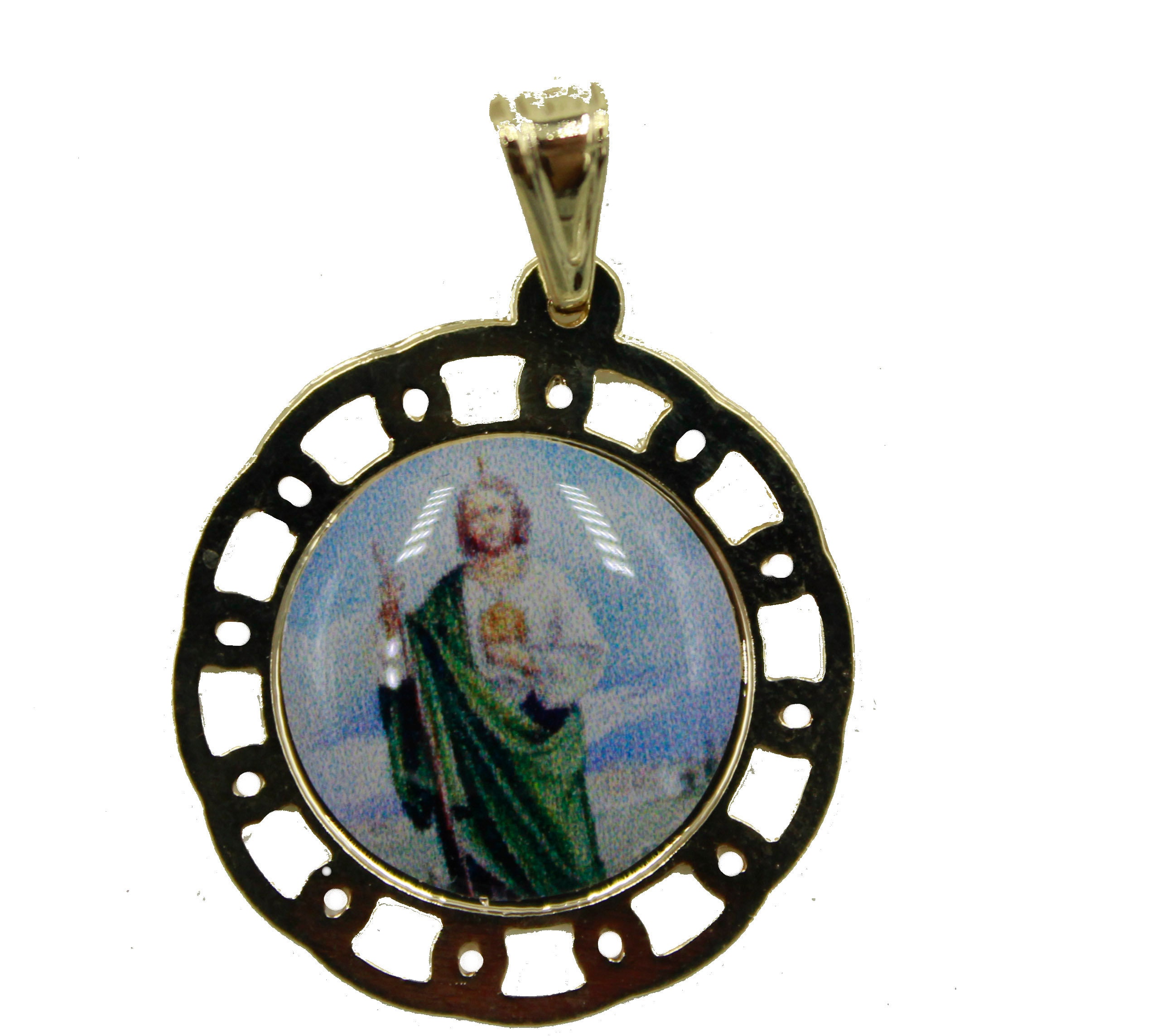 Saint Jude Thaddeus The Apostle Medal With Chain