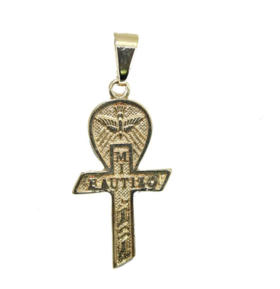 Mi Bautizo Cross Baptism Cross 18k Gold 