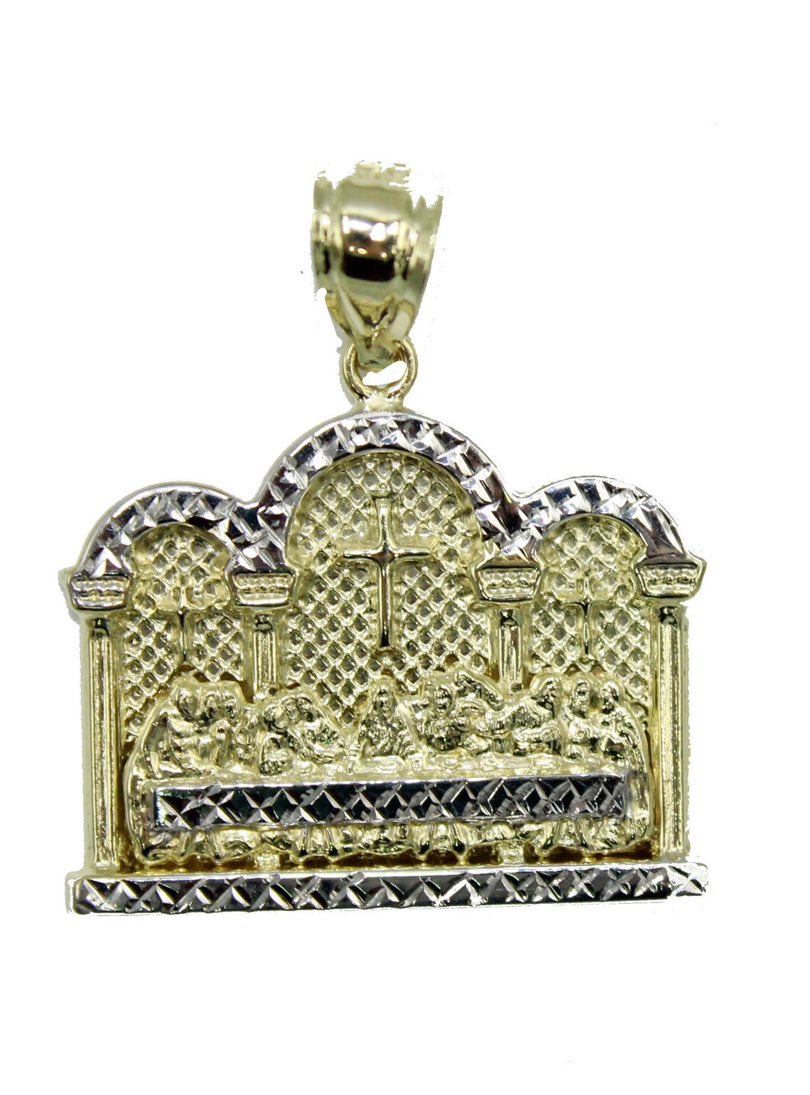 Last supper pendant 10k Clearance