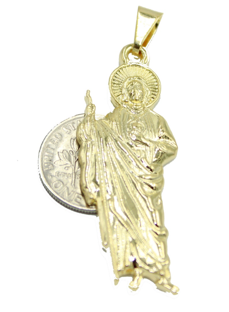 San judas tadeo pendant gold Clearance